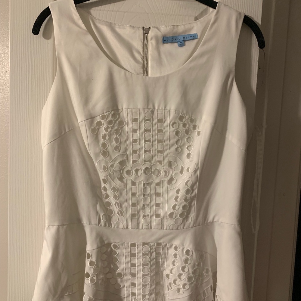 Dressy white top